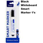 Marlin Smart-Marker Whiteboard Markers 1's Black